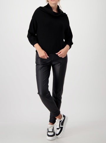 monari Rollkragenpullover in Schwarz
