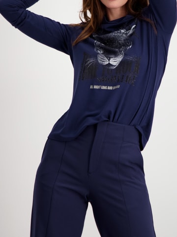 monari Longsleeve in Dunkelblau