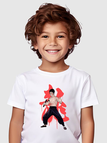 WOOOP Shirt Bruce Lee wit goedkoop kopen limango