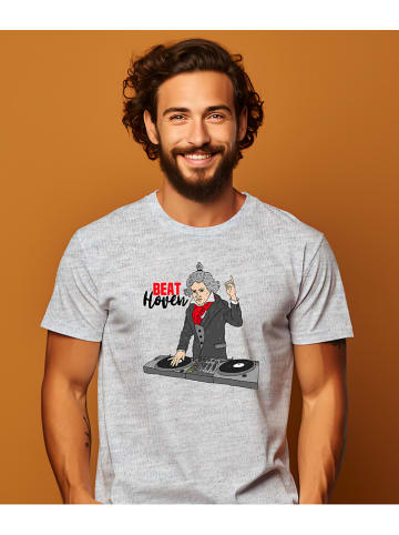 WOOOP Shirt "Beat hoven" grijs