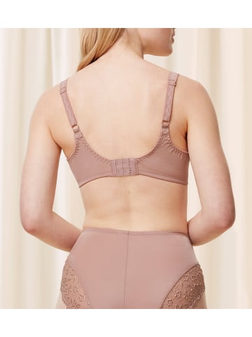 Triumph Biustonosz "Ladyform Soft" w kolorze jasnobrązowym