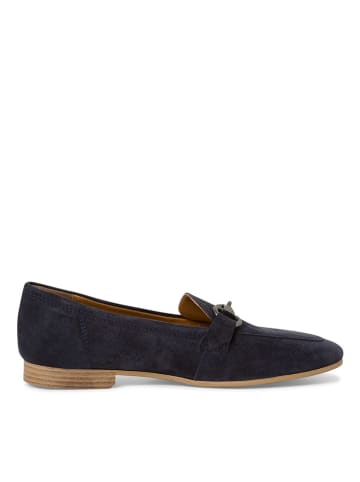 Tamaris Leren mocassins donkerblauw