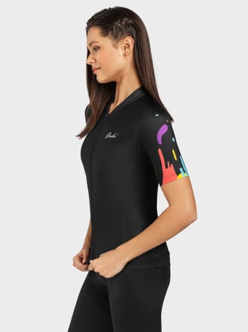 Siroko Fahrradtrikot "M2 Aquarelle" in Schwarz