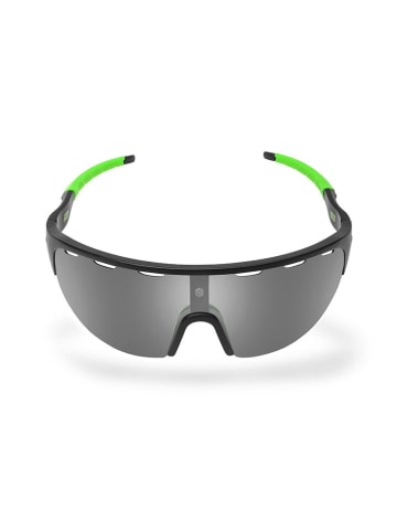 Siroko Okulary sportowe unisex "PhotoChromic" w kolorze czarno-szarym
