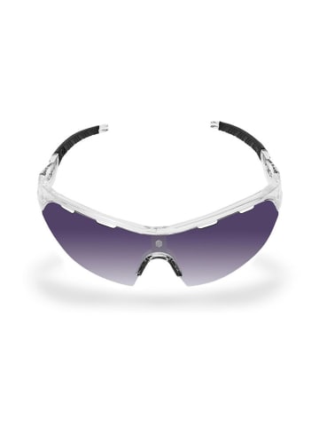 Siroko Unisekssportbril "K3 S" wit/donkerblauw