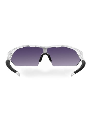 Siroko Okulary sportowe unisex "K3 S" w kolorze biało-granatowym