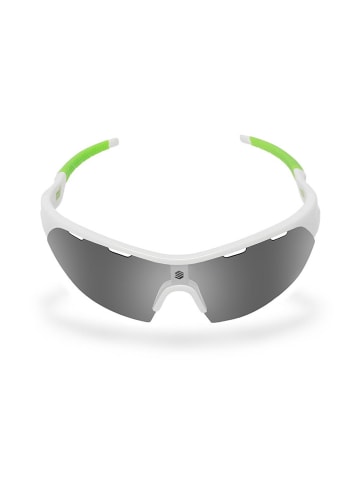 Siroko Unisekssportbril "K3 S" wit/grijs