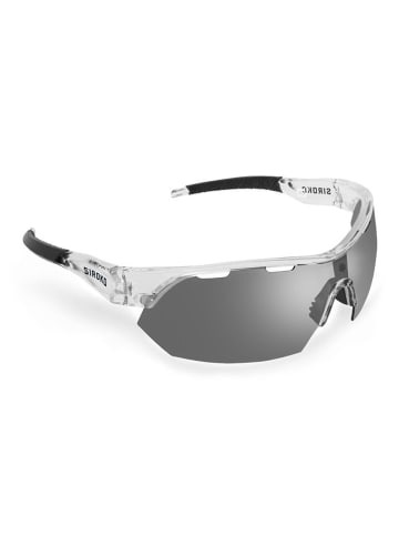 Siroko Unisekssportbril "K3 S" wit/grijs