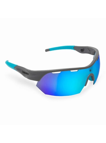 Siroko Unisex-Sportbrille "K3 S" in Grau/ Blau