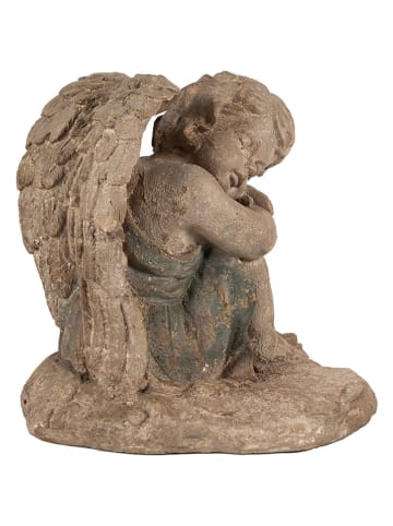 Clayre & Eef Dekofigur "Engel" in Beige - (B)37 x (H)36 x (T)27 cm