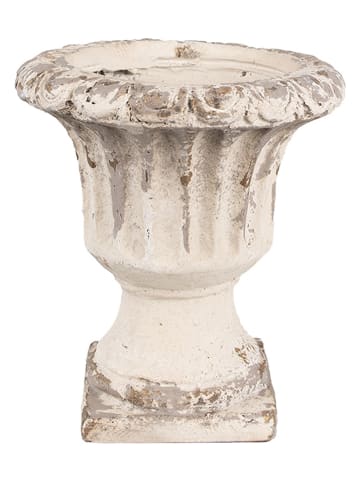 Clayre & Eef Blumentopf in Beige - (H)20 x Ø 18 cm