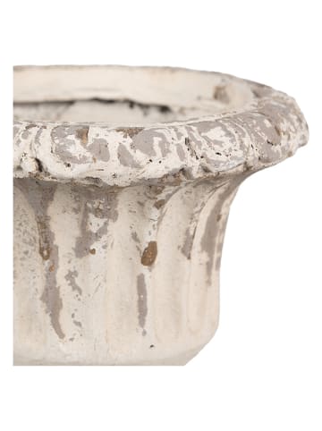 Clayre & Eef Blumentopf in Beige - (H)20 x Ø 18 cm