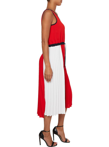 Tommy Hilfiger Kleid in Rot/ Weiß