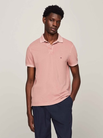 Tommy Hilfiger Koszulka polo w kolorze jasnoro owym najlepsze wyprzeda e w limango