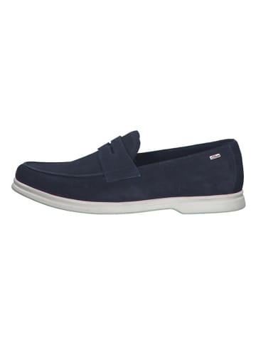 s.Oliver Leren instappers donkerblauw