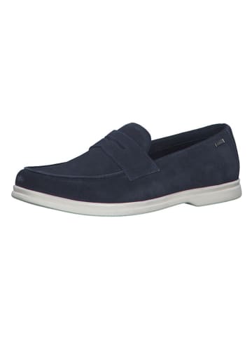 s.Oliver Leren instappers donkerblauw