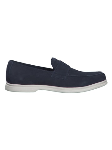 s.Oliver Leren instappers donkerblauw