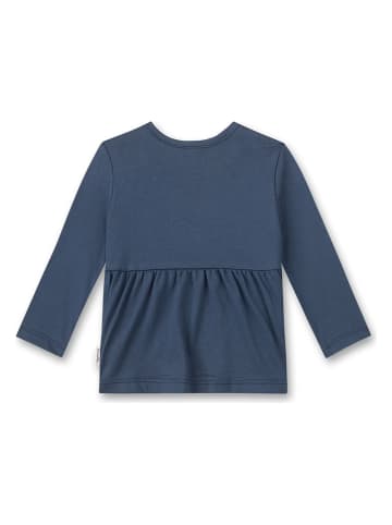 Sanetta Kidswear Longsleeve donkerblauw/lichtroze