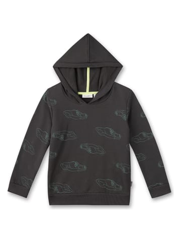 Sanetta Kidswear Hoodie in Anthrazit/ Grün