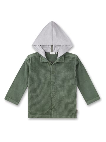 Sanetta Kidswear Tussenjas grijs/groen