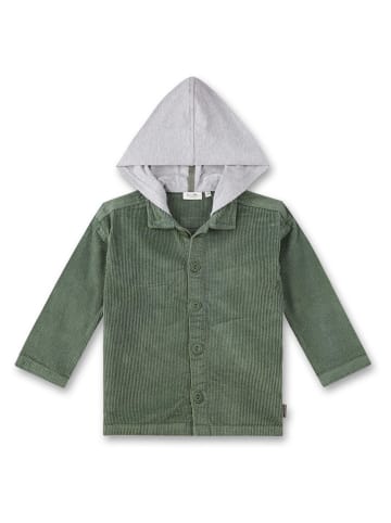 Sanetta Kidswear Übergangsjacke in Grau/ Grün