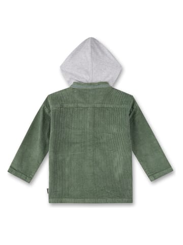 Sanetta Kidswear Tussenjas grijs/groen