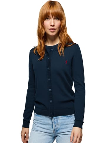 Polo Club Cardigan in Dunkelblau