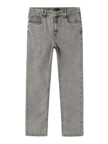 LMTD Spijkerbroek "Kizza" - mom fit - grijs