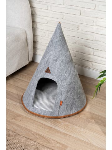 Evila Kattenmand "Cathomel" lichtgrijs - (B)50 x (H)60 x (D)50 cm