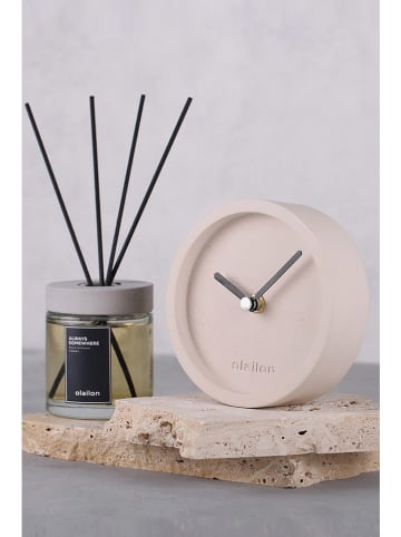 Evila Deco klok beige - (B)12 cm