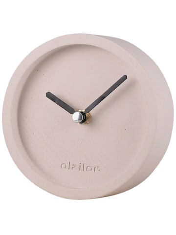 Evila Deco klok beige - (B)12 cm