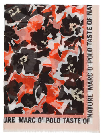 Marc O´Polo Schal in Orange/ Schwarz - (L)180 x (B)70 cm