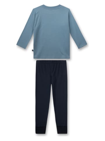 Sanetta Pyjama in Blau/ Dunkelblau