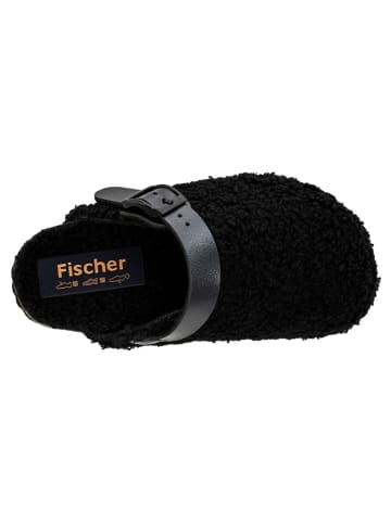 Fischer Markenschuh Pantoletten in Schwarz