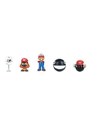 Nintendo Super Mario 5er-Set: Spielfiguren "Nintendo Super Mario Mario Odyssey"  - ab 3 Jahren