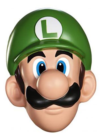 Nintendo Super Mario Maske "Nintendo Super Mario - Luigi"  - ab 14 Jahren