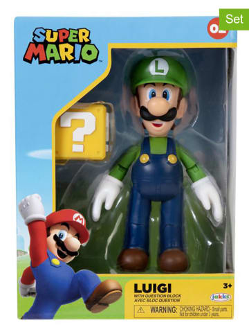 Nintendo Super Mario 2er-Set: Spielfiguren "Nintendo Super Mario - Figur Luigi" - ab 3 Jahren