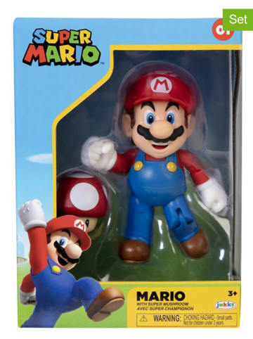 Nintendo Super Mario 2er-Set: Spielfiguren "Nintendo Super Mario - Mario" - ab 3 Jahren