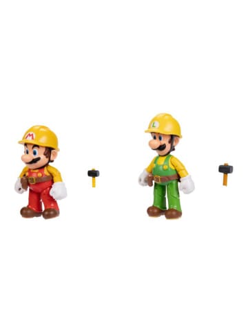 Nintendo Super Mario 2er-Set: Spielfiguren "Super Mario - Mario Maker & Luigi Maker" - ab 3 Jahren