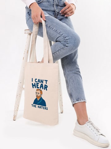 BAGmori Schultertasche in Creme - (B)35 x (H)40 x (T)8 cm