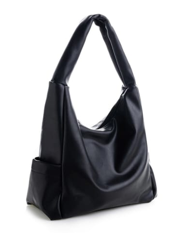 Lucky Bees Schultertasche in Schwarz - (B)35 x (H)30 x (T)15 cm