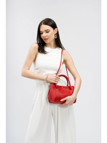 Lucky Bees Henkeltasche in Rot - (B)28 x (H)17 x (T)10 cm