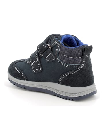 Primigi Leder-Boots in Dunkelblau