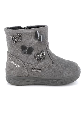 Primigi Leder-Boots in Grau