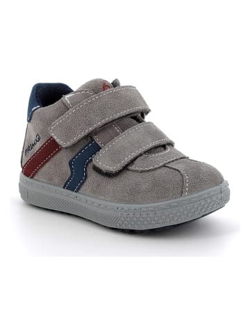 Primigi Leder-Sneakers in Grau