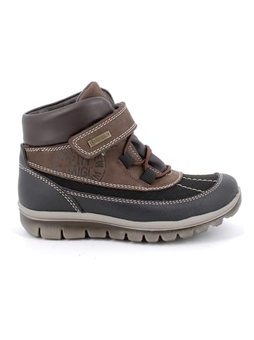 Primigi Leren boots bruin/grijs