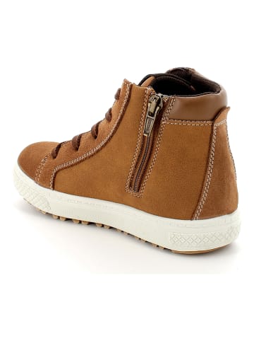 Primigi Leder-Sneakers in Hellbraun