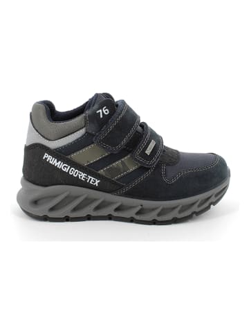 Primigi Leren sneakers zwart/grijs