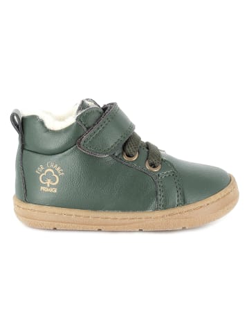 Primigi Leder-Winterboots in Grün