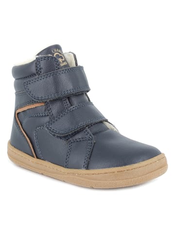Primigi Leder-Boots in Dunkelblau